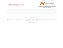 Tablet Screenshot of muffin-manufaktur.com
